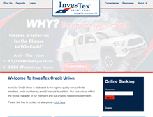 Tablet Screenshot of investexcu.org
